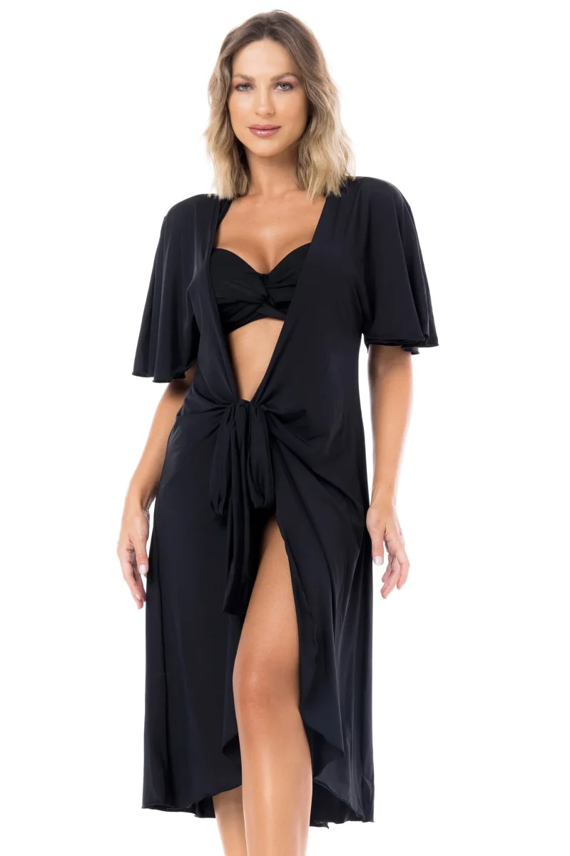 Vestido Crepe Preto - Image 2