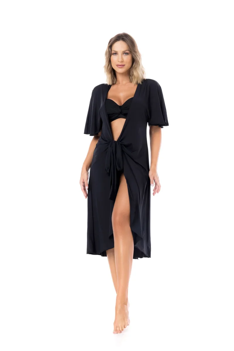 Vestido Crepe Preto - Image 3