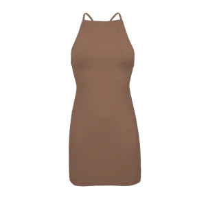 Sand-Cappuccino Talia Dress